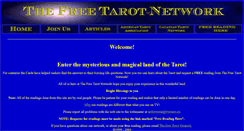 Desktop Screenshot of freetarot.us