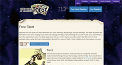 Desktop Screenshot of freetarot.com
